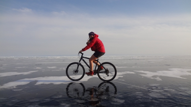 Байкал на велосипедах в выходные (Путешествия, лед, путешествия)