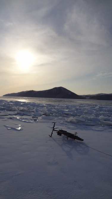 Байкал на велосипедах в выходные (Путешествия, лед, путешествия)