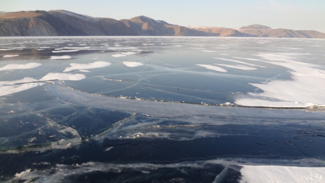 Байкал на велосипедах в выходные (Путешествия, лед, путешествия)