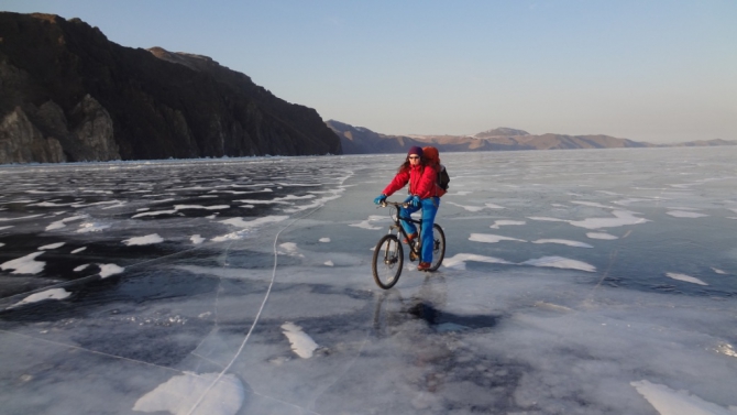 Байкал на велосипедах в выходные (Путешествия, лед, путешествия)