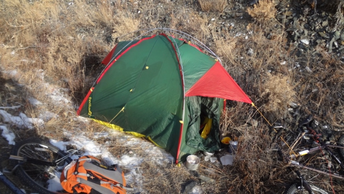 Байкал на велосипедах в выходные (Путешествия, лед, путешествия)