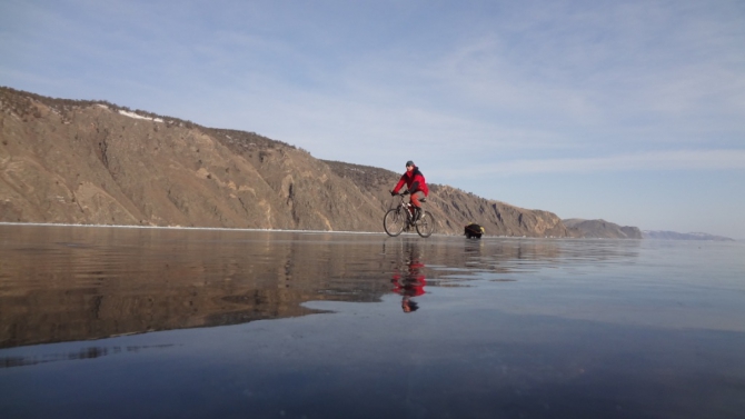 Байкал на велосипедах в выходные (Путешествия, лед, путешествия)