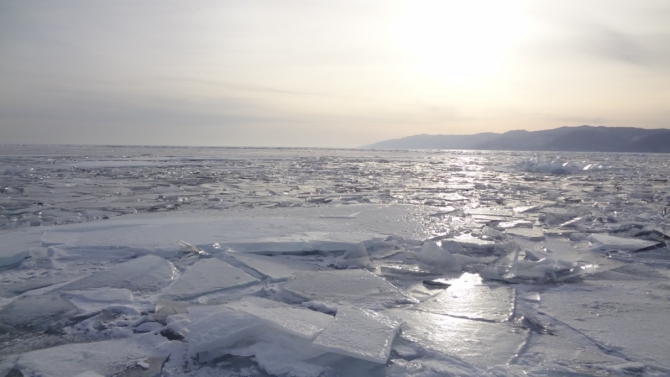 Байкал на велосипедах в выходные (Путешествия, лед, путешествия)
