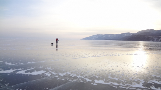 Байкал на велосипедах в выходные (Путешествия, лед, путешествия)