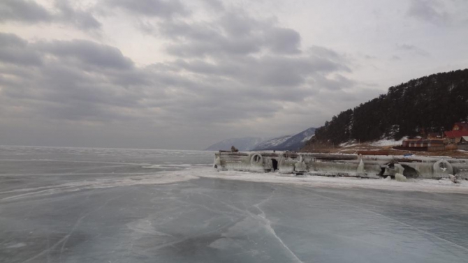 Байкал на велосипедах в выходные (Путешествия, лед, путешествия)
