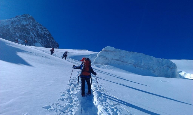 Чанчахи. Февраль. Первопроход (Альпинизм, цей, сумы, зима)