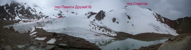 Впереди горы. Рассказ о горном походе II к.с. по Заилийскому Алатау . Перевал Памяти Друзей. (Горный туризм, заилийский алатау . перевал памяти друзей.)