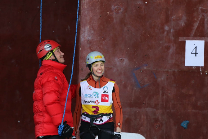 Уфа-2014. Кубок мира достался нашим! (Ледолазание/drytoolling, ледолазание, лед, ice wc, uiaa, россия, максим томилов, мария толоконина)
