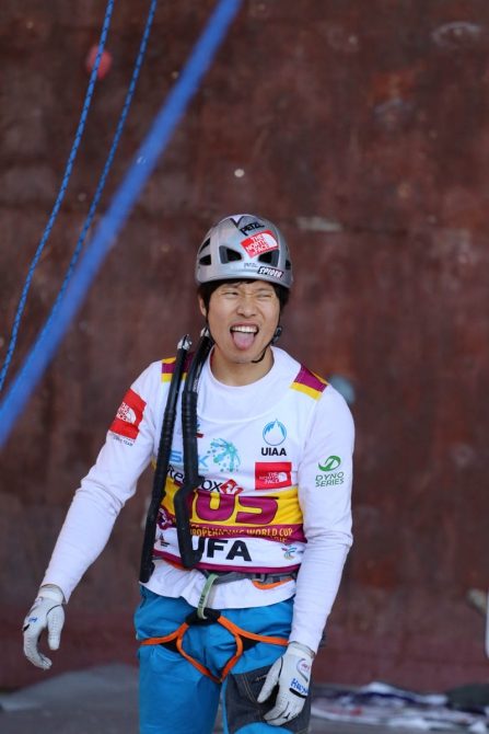 Уфа-2014. Кубок мира достался нашим! (Ледолазание/drytoolling, ледолазание, лед, ice wc, uiaa, россия, максим томилов, мария толоконина)