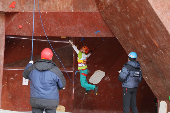 Уфа-2014. Кубок мира достался нашим! (Ледолазание/drytoolling, ледолазание, лед, ice wc, uiaa, россия, максим томилов, мария толоконина)