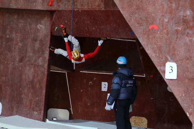 Уфа-2014. Кубок мира достался нашим! (Ледолазание/drytoolling, ледолазание, лед, ice wc, uiaa, россия, максим томилов, мария толоконина)