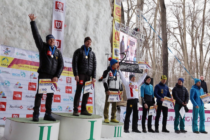 Уфа-2014. Кубок мира достался нашим! (Ледолазание/drytoolling, ледолазание, лед, ice wc, uiaa, россия, максим томилов, мария толоконина)