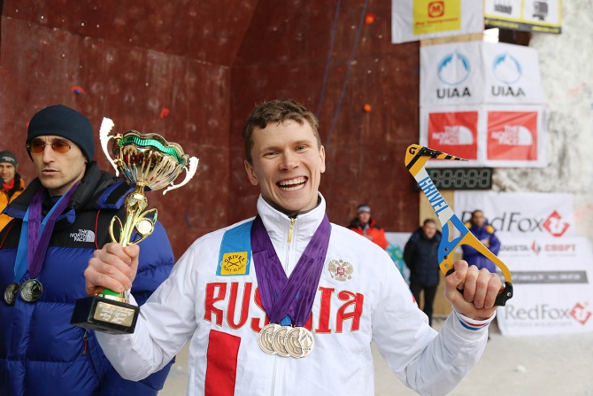 Уфа-2014. Кубок мира достался нашим! (Ледолазание/drytoolling, ледолазание, лед, ice wc, uiaa, россия, максим томилов, мария толоконина)