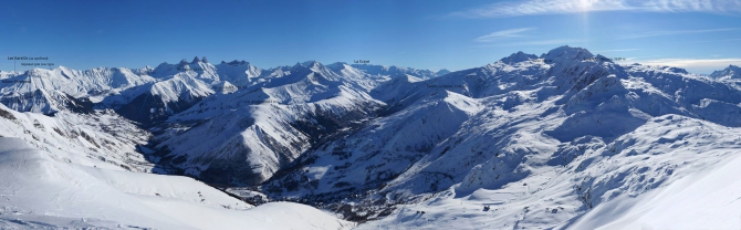 Про самую большую в долине Морьен зону катания и немного про пользу страховки :, Бэккантри/Фрирайд, альпы, ски-тур, les sibbeles, спидфлайнг, bd)