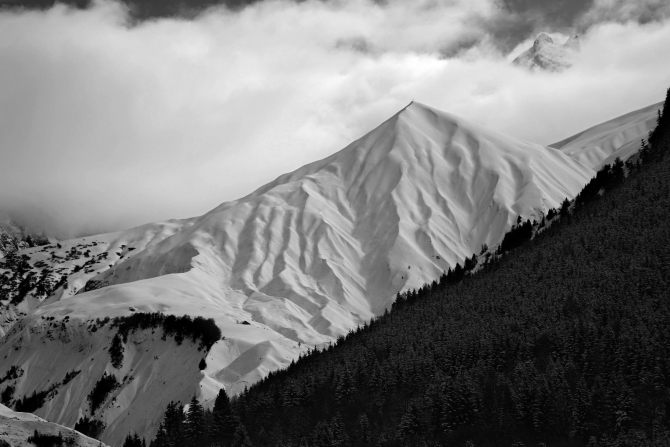 Про самую большую в долине Морьен зону катания и немного про пользу страховки :, Бэккантри/Фрирайд, альпы, ски-тур, les sibbeles, спидфлайнг, bd)