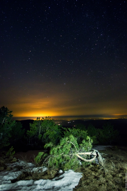 Крымская зима, 2 дня в походе - рассвет и звезды (Горный туризм, пвд, фото, ялта, яйла, айпетринская яйла, таракташская тропа)