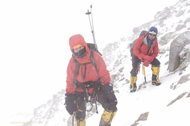 "Прощальный привет" Нанга-Парбат... (Альпинизм, пакистан, экспедиции, поляки, зимние восьмитысячники, горы)