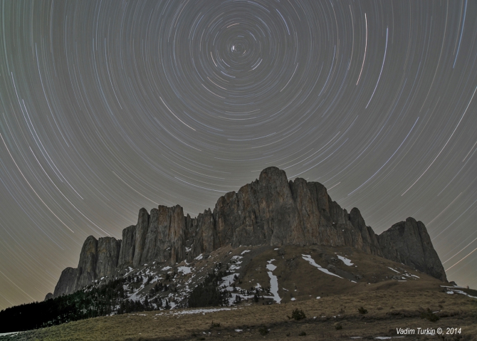 Новогодняя прогулка на Тхач. (Горный туризм)