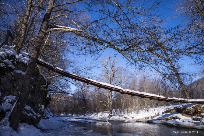 Новогодняя прогулка на Тхач. (Горный туризм)