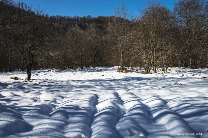 Новогодняя прогулка на Тхач. (Горный туризм)