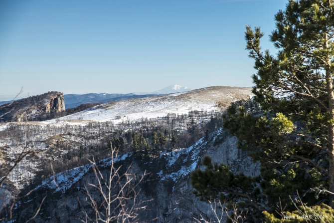 Новогодняя прогулка на Тхач. (Горный туризм)