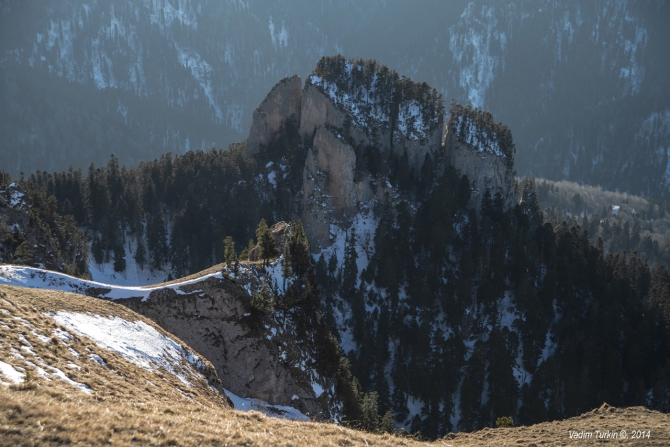 Новогодняя прогулка на Тхач. (Горный туризм)