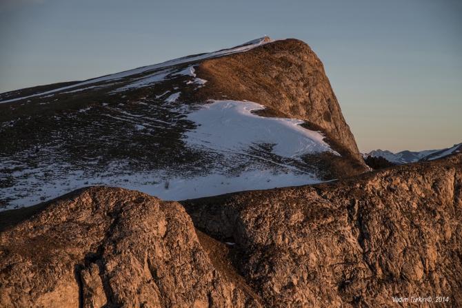Новогодняя прогулка на Тхач. (Горный туризм)