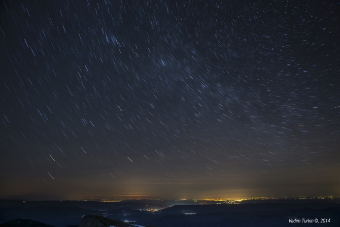 Новогодняя прогулка на Тхач. (Горный туризм)