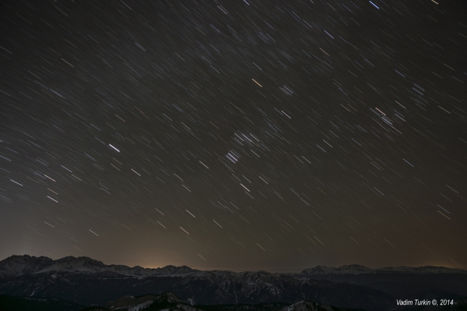 Новогодняя прогулка на Тхач. (Горный туризм)