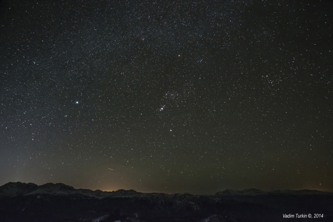 Новогодняя прогулка на Тхач. (Горный туризм)