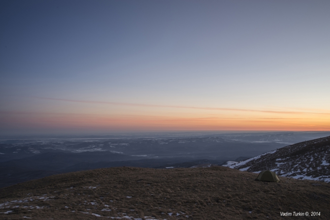 Новогодняя прогулка на Тхач. (Горный туризм)