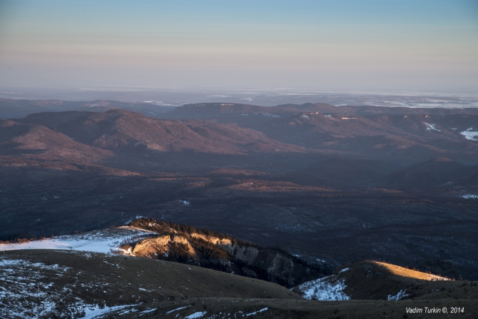 Новогодняя прогулка на Тхач. (Горный туризм)