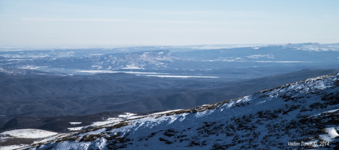 Новогодняя прогулка на Тхач. (Горный туризм)
