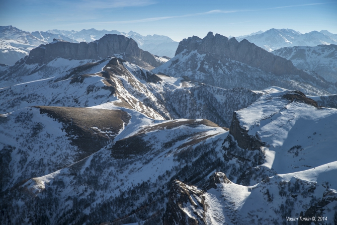 Новогодняя прогулка на Тхач. (Горный туризм)