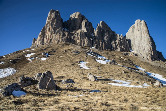 Новогодняя прогулка на Тхач. (Горный туризм)