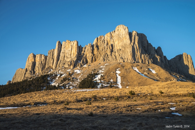 Новогодняя прогулка на Тхач. (Горный туризм)