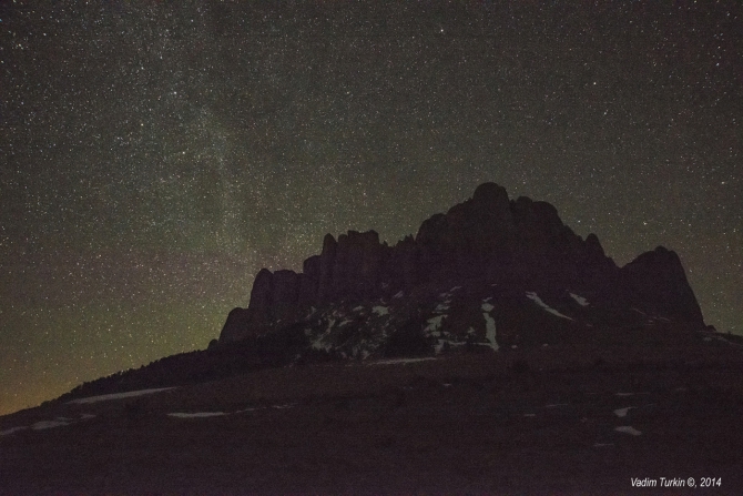 Новогодняя прогулка на Тхач. (Горный туризм)