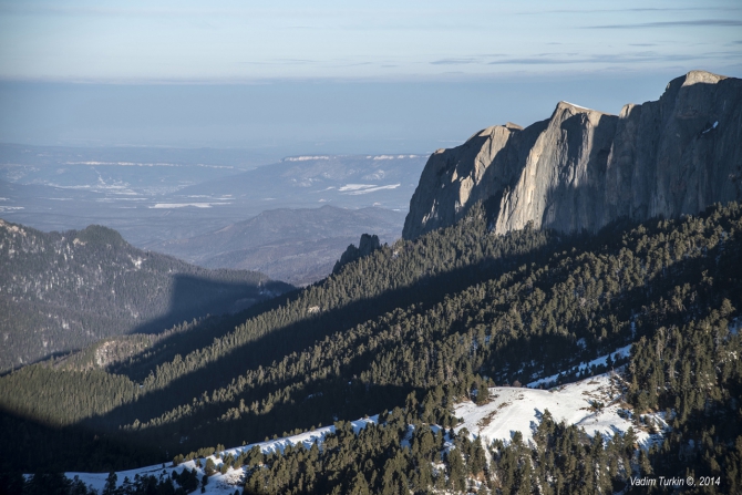 Новогодняя прогулка на Тхач. (Горный туризм)