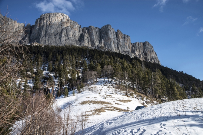 Новогодняя прогулка на Тхач. (Горный туризм)
