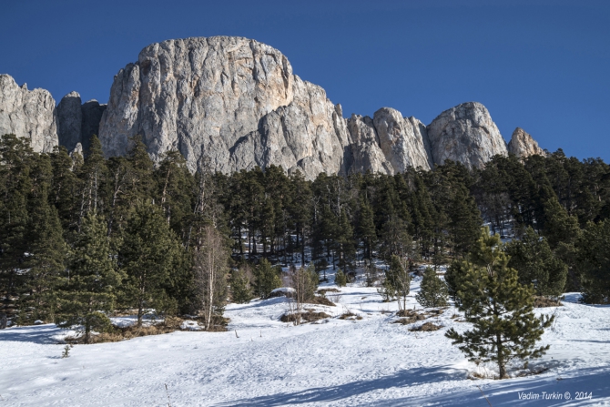 Новогодняя прогулка на Тхач. (Горный туризм)