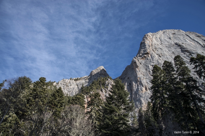 Новогодняя прогулка на Тхач. (Горный туризм)