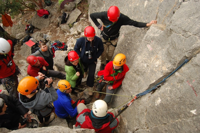 Школа инструкторов альпинизма 2014 г (Украина). Скальный блок. Итоги. (скалолазание, ледолазание, драйтулинг, горная школа "категория трудности" им.ставницера, ситник михаил)