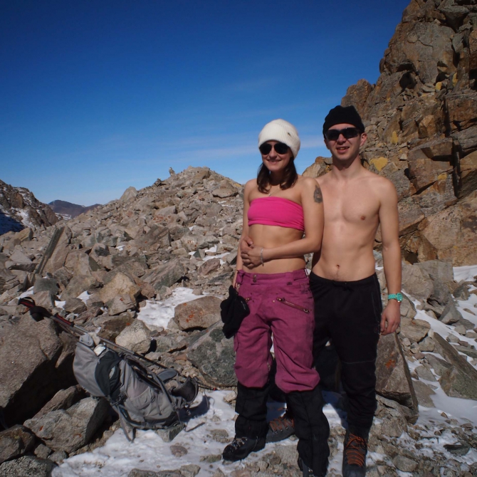 "New Ала-Арча". Март. (Альпинизм)