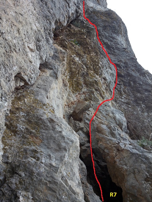 Новый маршрут на Кильсе-Бурун, Большой карниз 6А (Альпинизм, крым, фомин, балабанов, полежайко.)