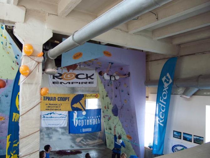 Юношеские соревнования в Краснодаре (Скалолазание, стремление краснодар)