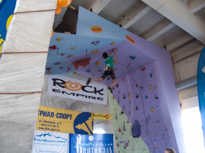 Юношеские соревнования в Краснодаре (Скалолазание, стремление краснодар)