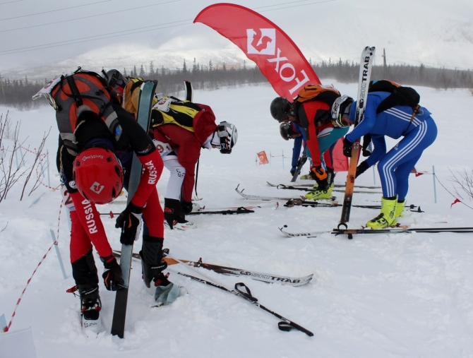 Ски-альпинизм, Кубок России, Хибины: Камчатка правит бал, у Москвы - "бронза" в командной гонке (Ски-тур, фаис москвы, альпиндустрия, клуб 7 вершин, нпф баск, венто, ски-тур, сергей романов, диана елькова)