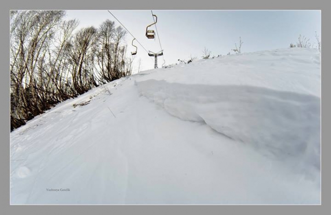 Осторожно, снег! Приэльбрусье (1-я часть). Чегет. центр (Горные лыжи/Сноуборд, лавина)