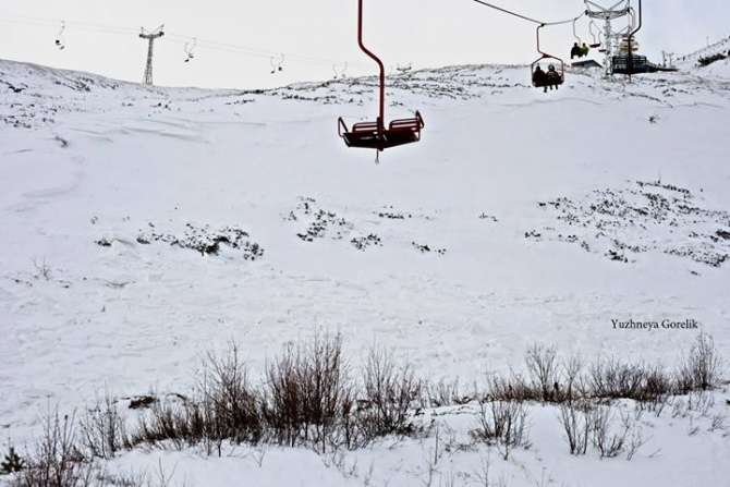 Осторожно, снег! Приэльбрусье (1-я часть). Чегет. центр (Горные лыжи/Сноуборд, лавина)