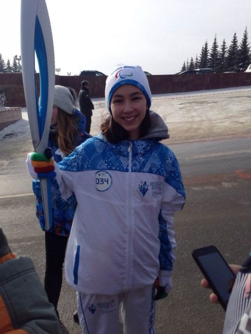 Дарья Кан: как я несла факел Паралимпиады-2014 (Скалолазание, башкортостан, скалолазание, паралимпиада, биатлон, керлинг, первенство мира)